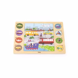 Pussla och matcha i staden