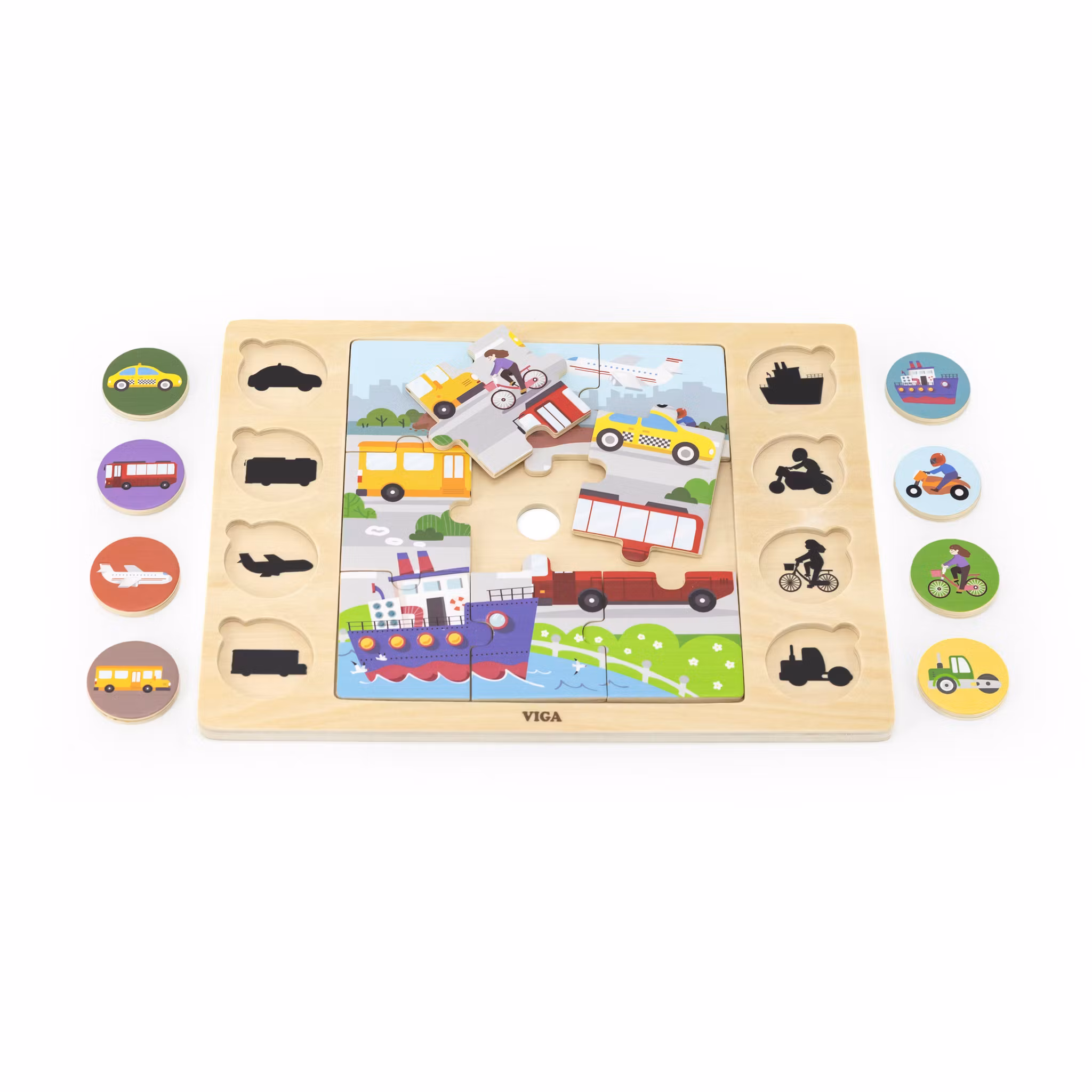 Pussla och matcha i staden