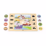 Pussla och matcha i staden