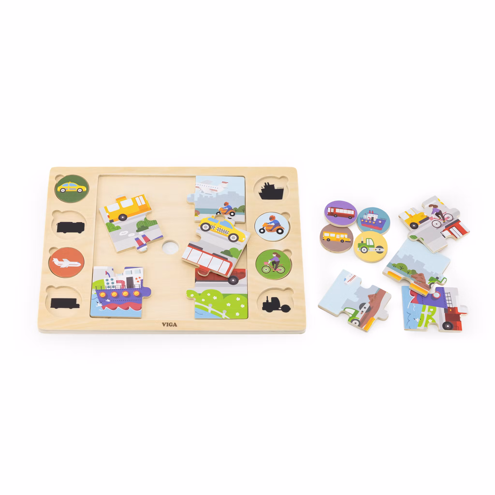 Pussla och matcha i staden