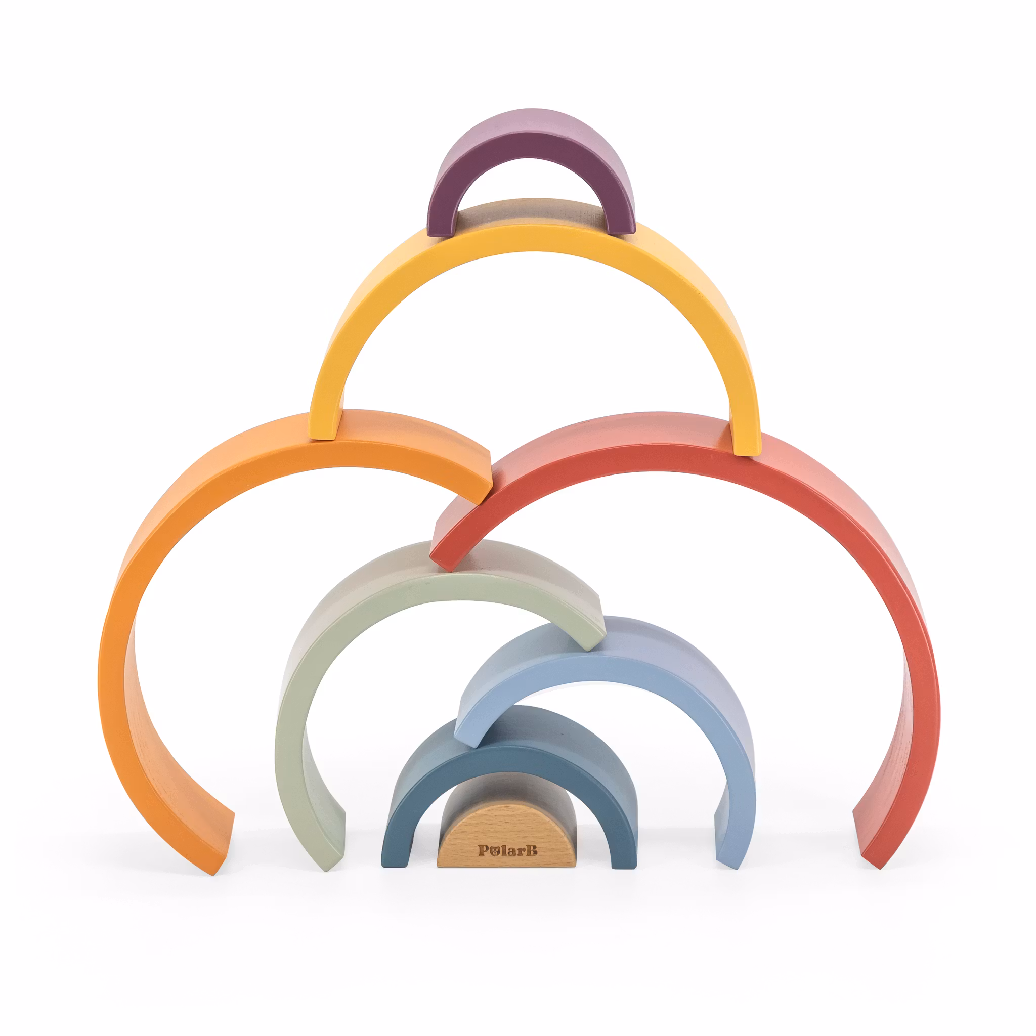 Regnbåge att stapla