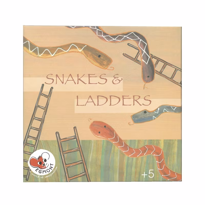 Magnetiskt spel ormar och stegar