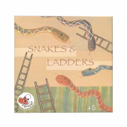 Magnetiskt spel ormar och stegar