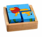 Klosspussel djungeldjur