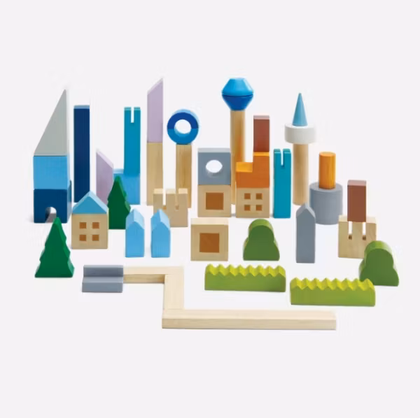 Byggklossar stad 45-bitar