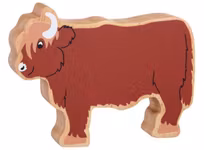 SKOTSK HÖGLAND TRÄFIGUR (K)