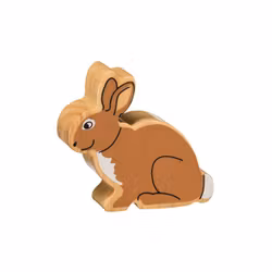 Kanin träfigur