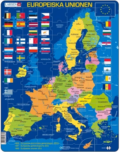 Karta EU - Larsen