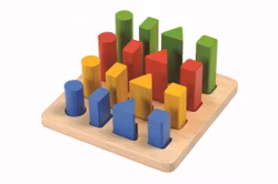 Geometrisk klosslek - PlanToys