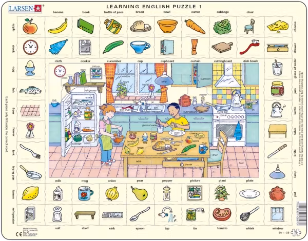 Learning English - The Kitchen - Larsen