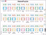 Memopussel lära klockan - Larsen