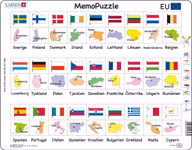 Memopussel land flagga - Larsen