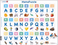 Memopussel små och stora bokstäver - Larsen