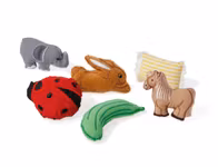 Figurer 4 - en elefant balanserade mm