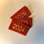 Årslappar till kalender 2026