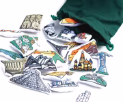 BERÖMDA PLATSER, 20 st (K)