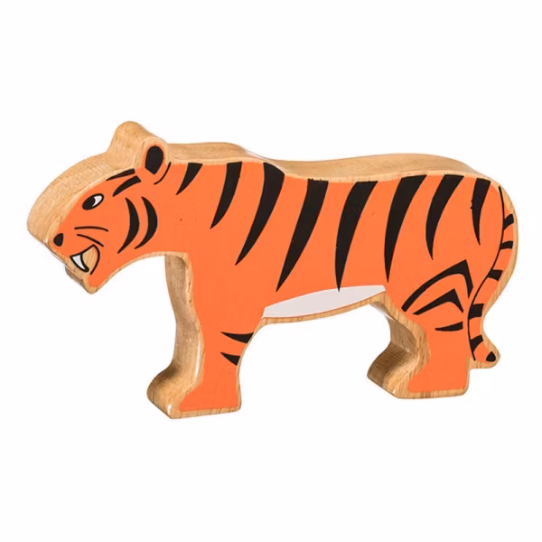 Tiger träfigur