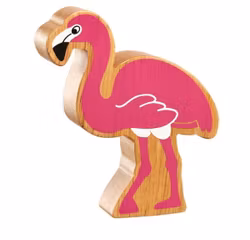 FLAMINGO TRÄFIGUR (K)