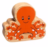 BLÄCKFISK TRÄFIGUR (K)