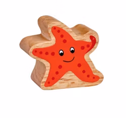 Sjöstjärna träfigur