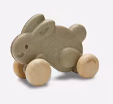 PUSH ALONG BUNNY GREY (K)