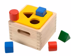 Sorteringslåda med klossar - PlanToys