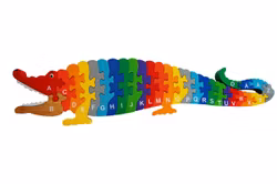 Pusseldjur Krokodil A-Ö