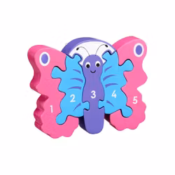 Pusseldjur Fjäril 1-5