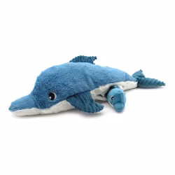 Les deglingos delfin blå med baby