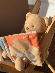 Tygbok Marcel björn - min första bok