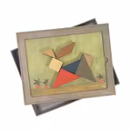 Magnetiskt tangramspel