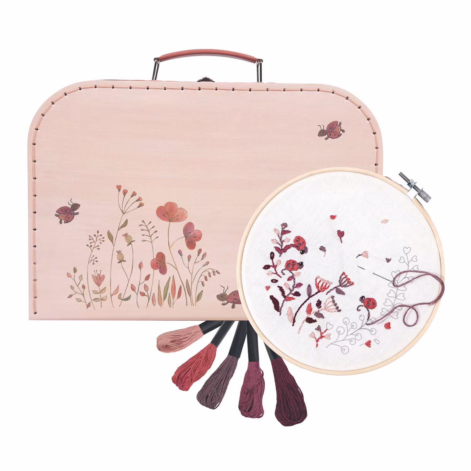 Broderikit nyckelpiga