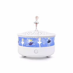 Stjärnprojektor ballerina med musik