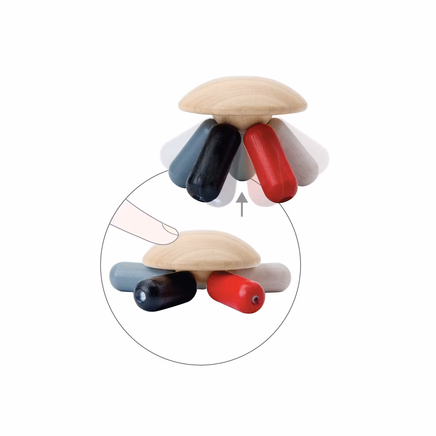 Flexi Jellyfish - High Contrast