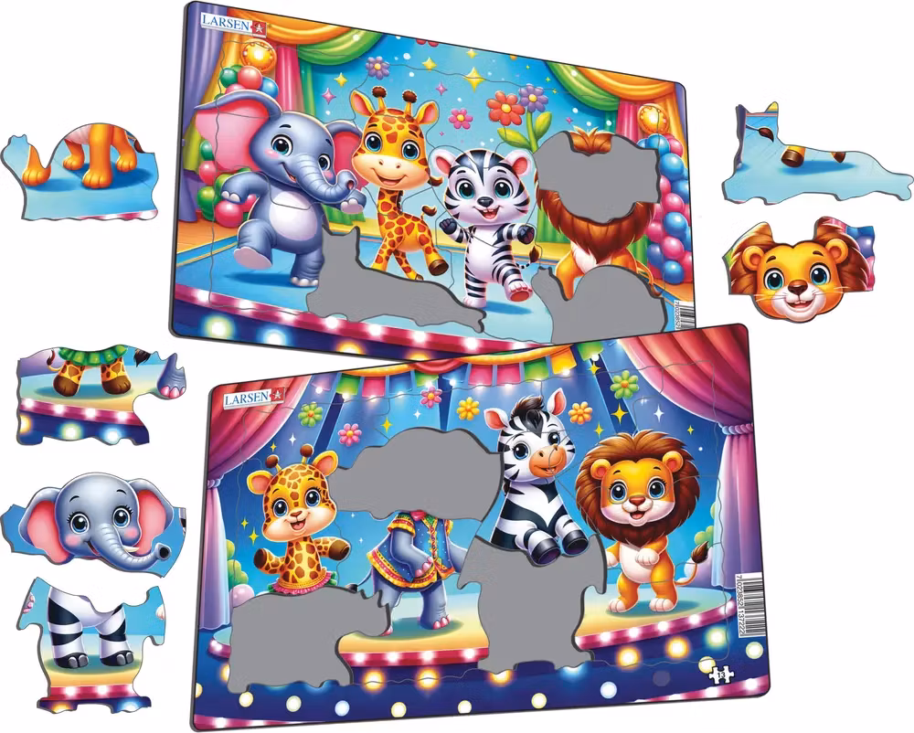 Dansande scendjur - Larsen