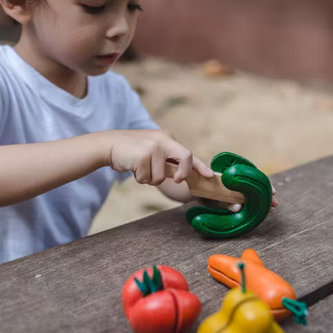 Frukt & Grönt andrasorteing - PlanToys