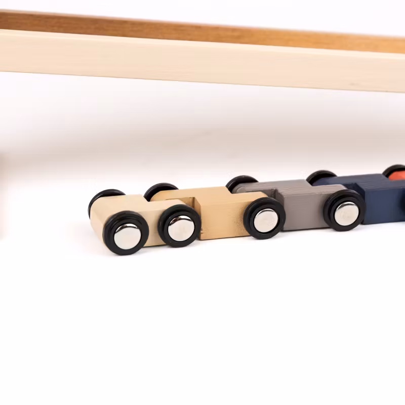 Bilbana med plingklocka