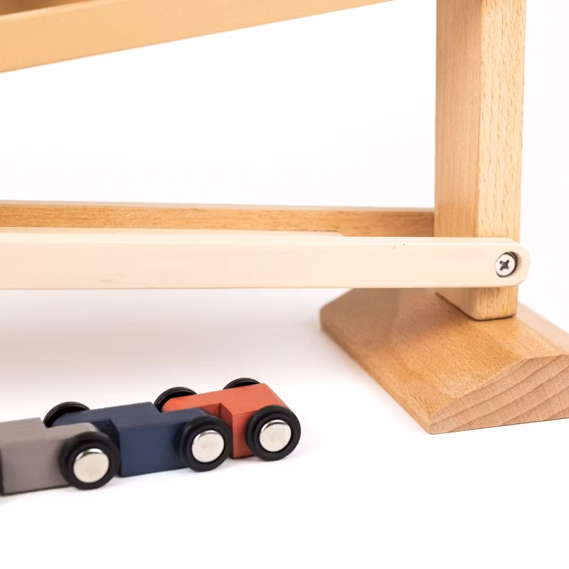 Bilbana med plingklocka