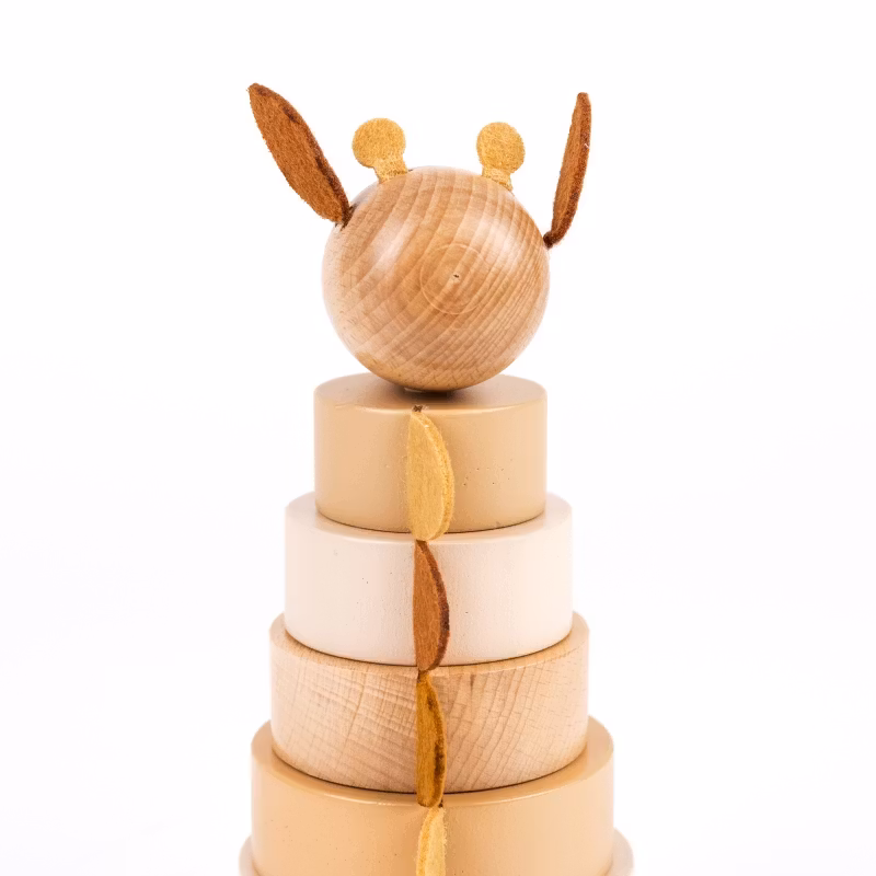 Byggtorn Leoni giraff vippande