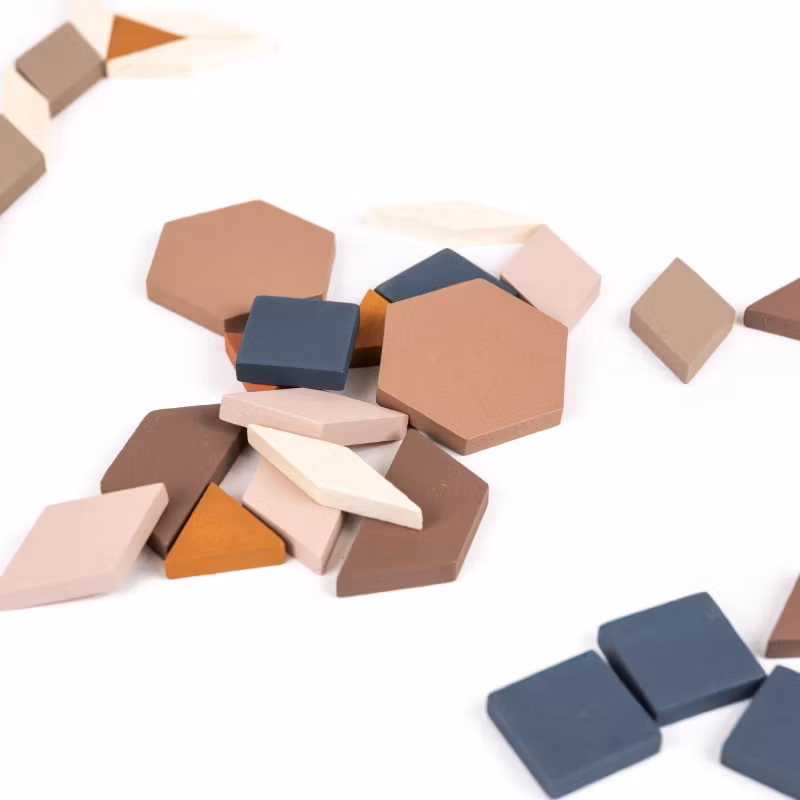 Form och mönsterkul i display