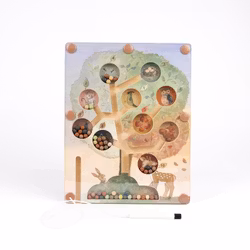 Magnetiskt spel labyrintträdet