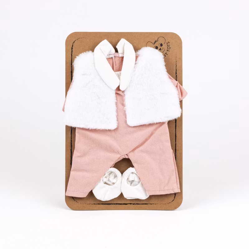 Dockkläder overall jordgubbe & väst