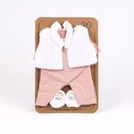 Dockkläder overall jordgubbe & väst