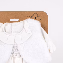 Dockkläder klänningset med jacka