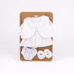 Dockkläder klänningset med jacka