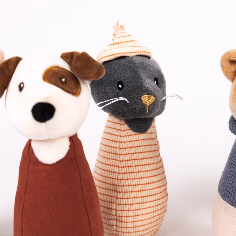 Bowlingspel kompisgäng djur