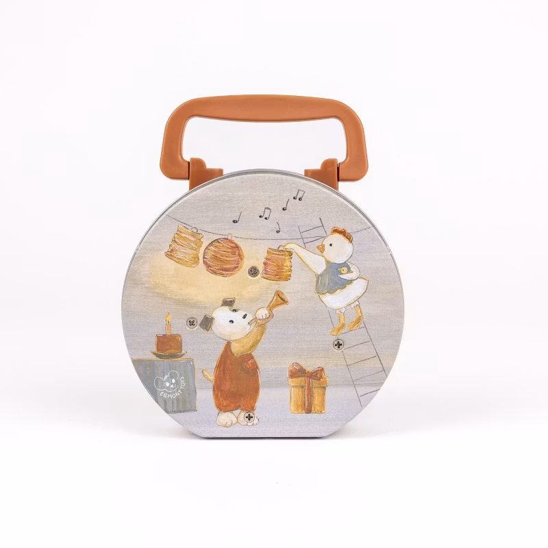 Speldosa rörlig kompisgäng