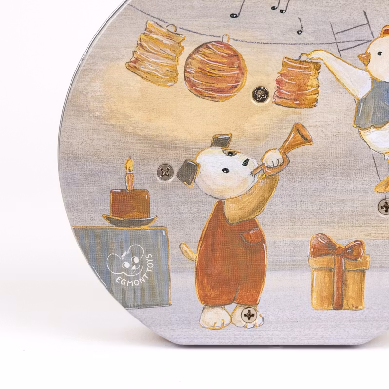 Speldosa rörlig kompisgäng