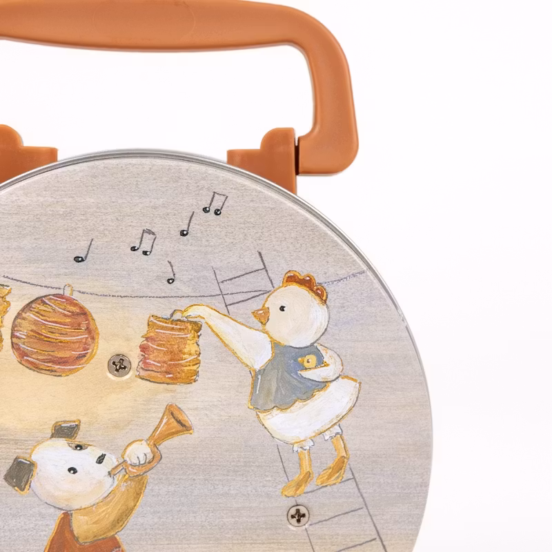 Speldosa rörlig kompisgäng