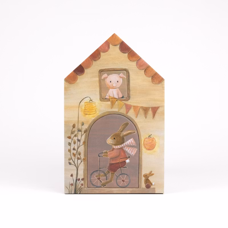 Pussel i lager kompisgäng